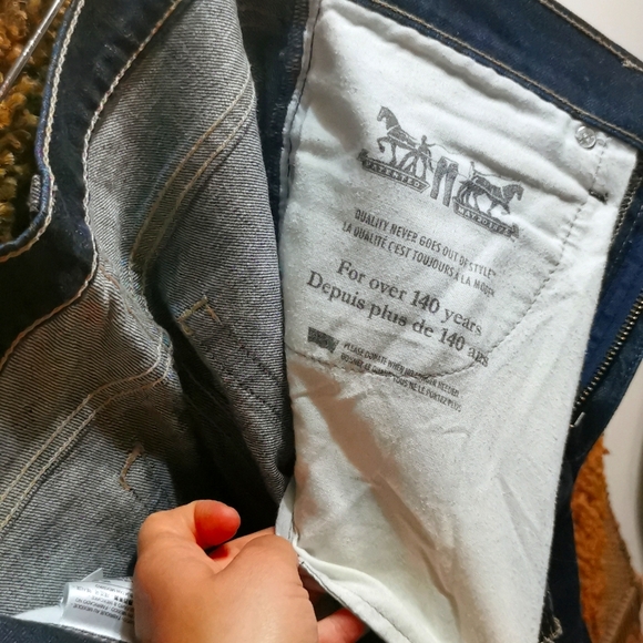 Dark Levi's Strauss boot cut jeans classic - Picture 6 of 6